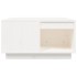 Mesa de centro de madera maciza de pino blanco 60x61x32,5
