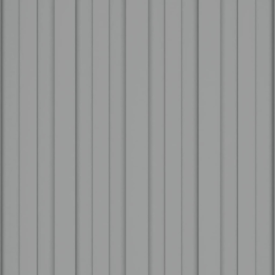 Panel para tejado acero galvanizado gris 12 unidades 100x45