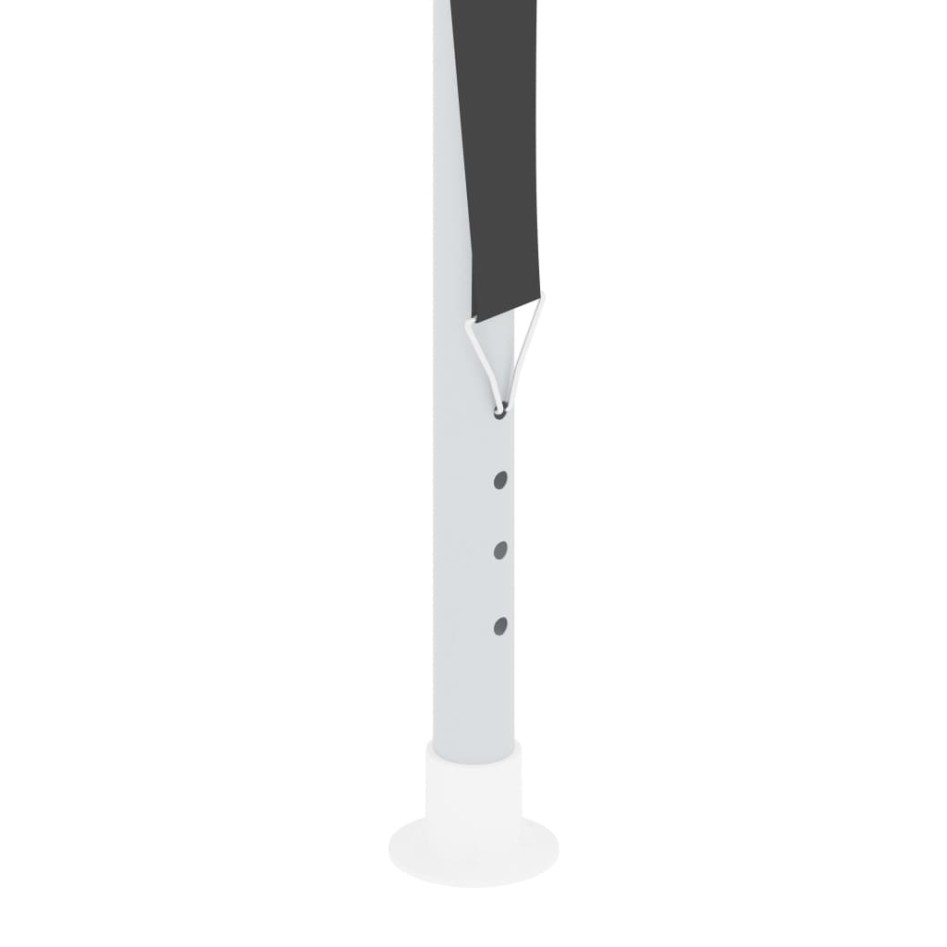 Carpa profesional fiestas con paredes gris 90 g/m² 2,5x2,5