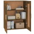 Armario pared madera ingeniería roble ahumado 69,5x32,5x90