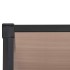 Marquesina de puerta policarbonato negro 239x90