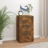 Aparador madera contrachapada color roble ahumado 40x33x70