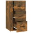Aparador madera contrachapada color roble ahumado 40x33x70
