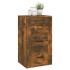 Aparador madera contrachapada color roble ahumado 40x33x70