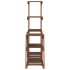 Soporte para flores madera maciza de abeto 95x25x96