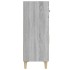 Aparador de madera contrachapada gris Sonoma 69,5x34x89