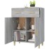 Aparador de madera contrachapada gris Sonoma 69,5x34x89