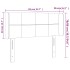 Cabecero con LED de terciopelo rosa 83x16x78/88