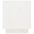 Mueble de TV de madera maciza de pino blanco 70x34x40