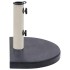 Base de sombrilla granito negra 40x28x4