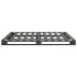 Estructura de cama de palés madera maciza pino gris 120x200