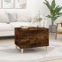 Mesa de centro madera contrachapada roble ahumado 60x44,5x45