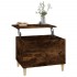 Mesa de centro madera contrachapada roble ahumado 60x44,5x45