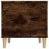 Mesa de centro madera contrachapada roble ahumado 60x44,5x45