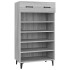Mueble zapatero madera contrachapada gris Sonoma 60x35x105