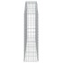 Cesta gaviones forma arco hierro galvanizado 200x30x100/120