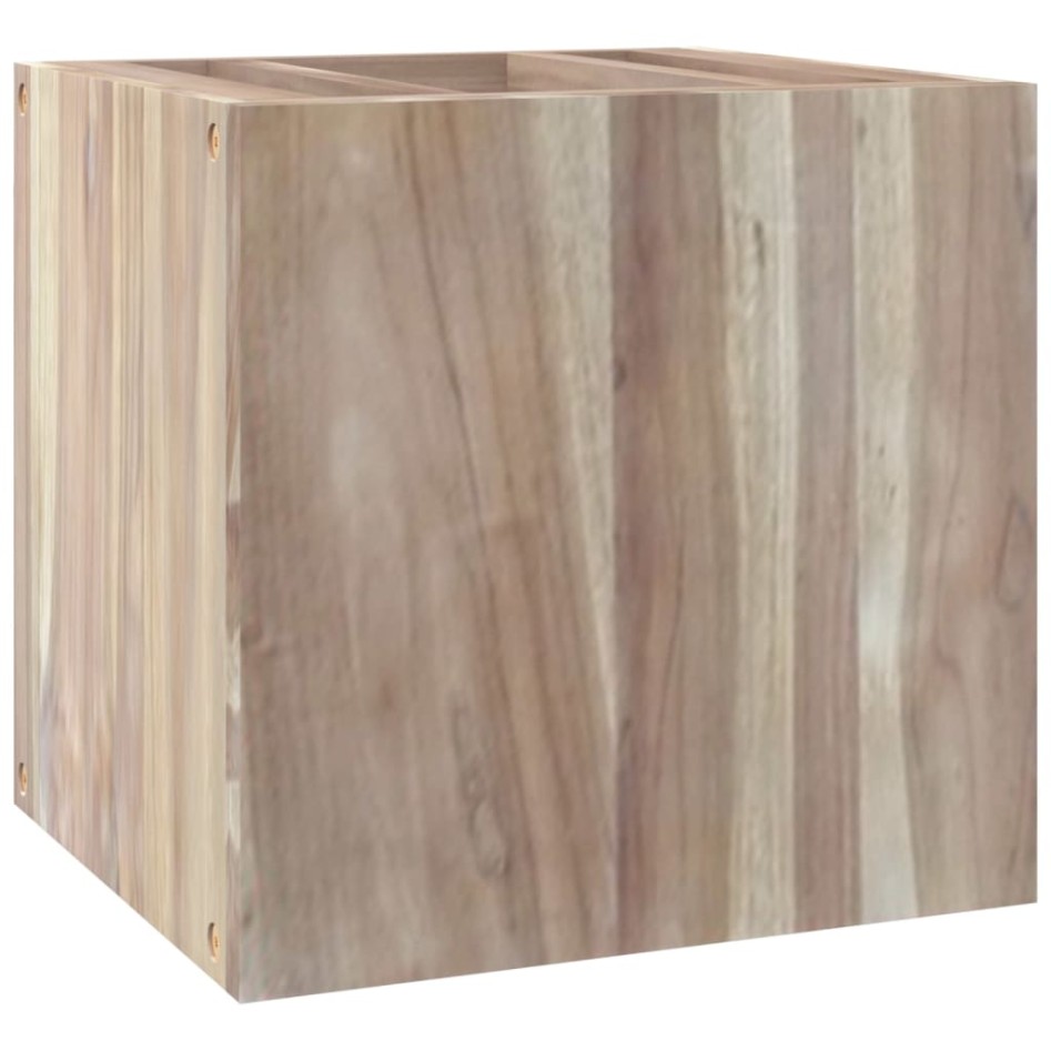 Armario de baño de pared madera maciza de teca 41x38x40