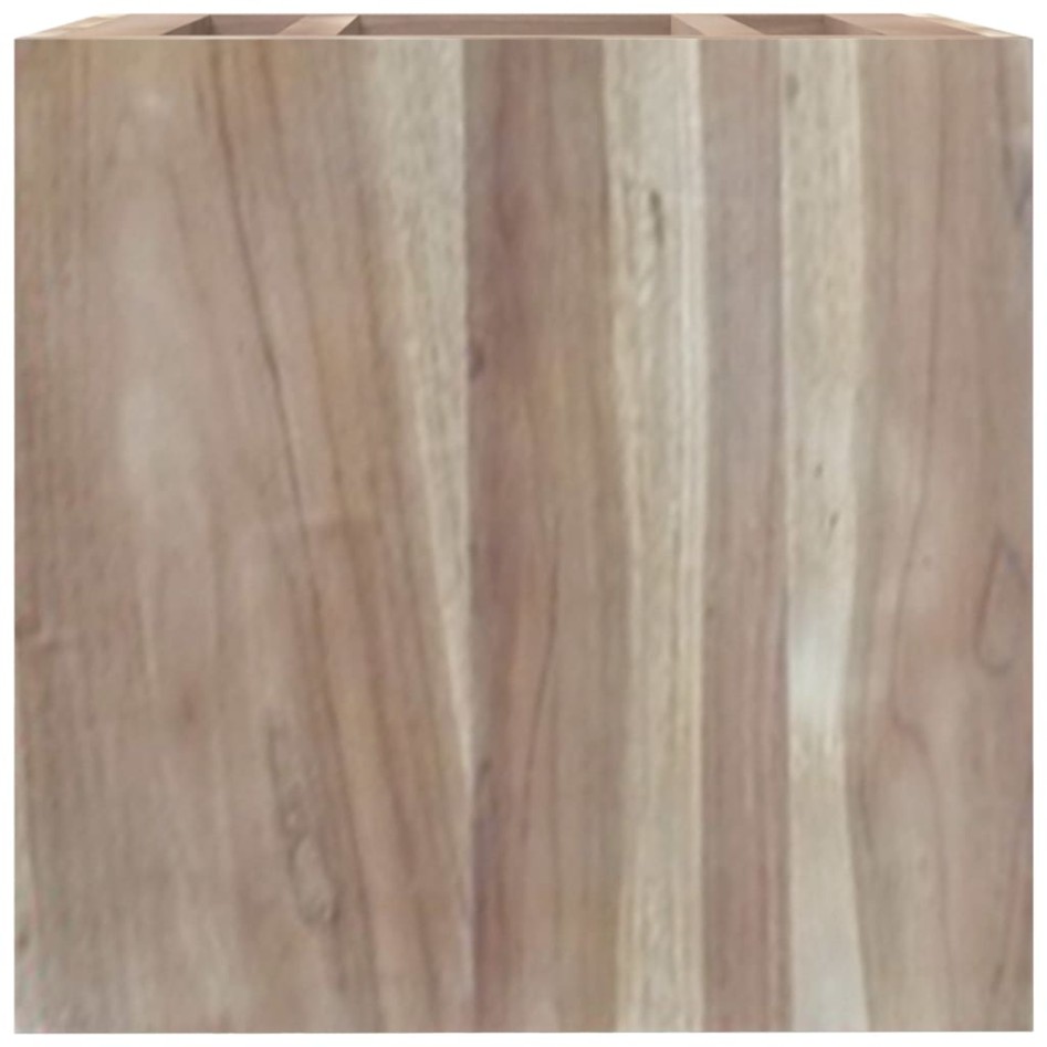 Armario de baño de pared madera maciza de teca 41x38x40