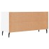 Mueble de TV madera de ingeniería blanco 102x36x50