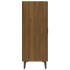 Aparador madera contrachapada color roble marrón 70x34x90
