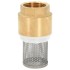 Manguera de succión con conectores de latón PVC negro 29 mm 7