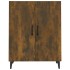 Aparador madera contrachapada color roble ahumado 70x34x90