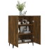 Aparador madera contrachapada color roble ahumado 70x34x90