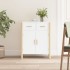 Aparador de madera contrachapada blanco 62x38x75