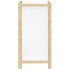 Aparador de madera contrachapada blanco 62x38x75