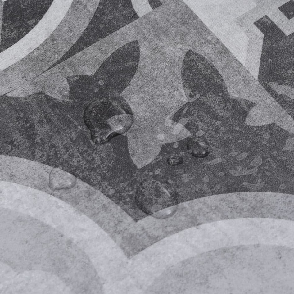 Lamas para suelo de PVC autoadhesivas estampado gris 5,02m²