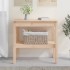Mesa consola madera maciza de pino 80x40x75