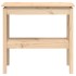 Mesa consola madera maciza de pino 80x40x75