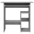 Escritorio de madera contrachapada gris Sonoma 80x45x74
