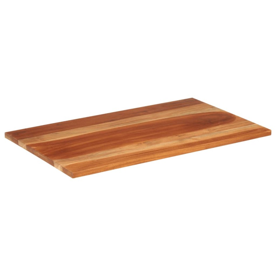 Tablero de mesa madera maciza de acacia 25-27 mm 60x100