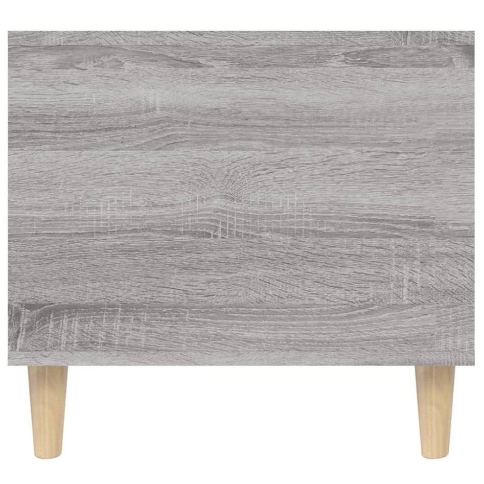 Mesa de centro madera contrachapada gris Sonoma 90x49x45