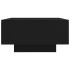 Mesa de centro madera contrachapada negro 90x60x31
