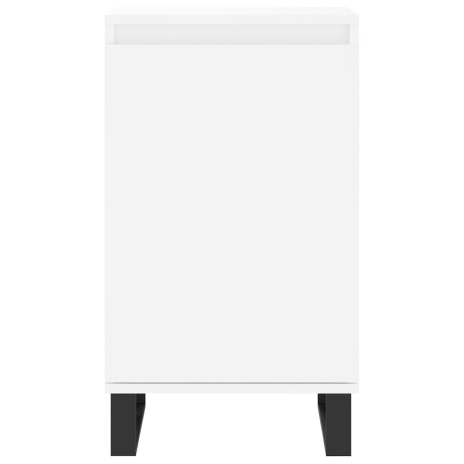 Aparadores 2 uds madera de ingeniería blanco 40x35x70