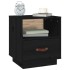 Mesitas de noche 2 uds madera maciza de pino negro 40x34x45