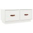 Mueble de TV de madera maciza de pino blanco 80x34x35