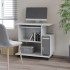 Mesa de ordenador madera contrachapada blanco 80x50x75