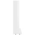 Estantería CD madera contrachapada blanco brillo 102x23x89,5