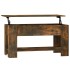 Mesa de centro madera de ingeniería roble ahumado 101x49x52