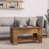 Mesa de centro madera de ingeniería roble ahumado 101x49x52