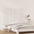 Cabecero de cama pared madera maciza pino blanco 127,5x3x90