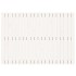 Cabecero de cama pared madera maciza pino blanco 127,5x3x90