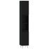 Armario de baño madera contrachapada negro 30x30x190