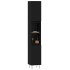 Armario de baño madera contrachapada negro 30x30x190