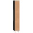 Armario de baño madera contrachapada negro 30x30x190