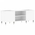 Mueble para discos madera contrachapada blanco 121x38x48