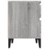 Mesitas de noche 2 unidades gris Sonoma 40x35x50